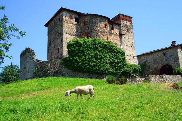 Foto del Castello di Bagnolo Piemonte Italia