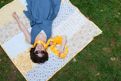 sunday picnic blouse & dress pattern
