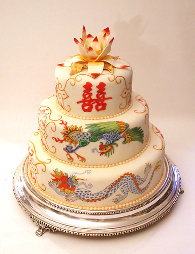 painted wedding cake 4 What are you thoughts on painted wedding cakes