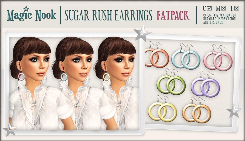 [MAGIC NOOK] Sugar Rush Earrings