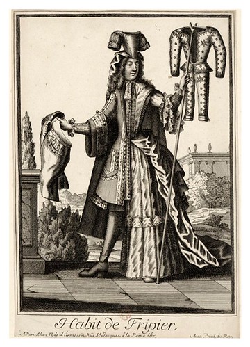064-Vestimenta de trapero-Les Costumes Grotesques 1695-N. Larmessin-BNF