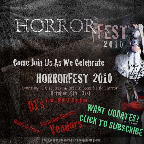 Horrorfest Flyer
