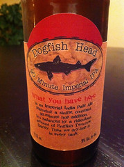Dogfish Head 90 Minute IPA Label