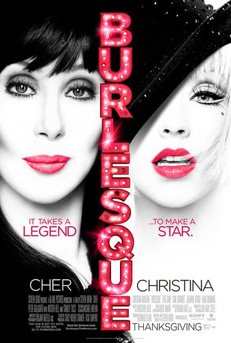 CherChristina Aguilera Burlesque Movie Poster 2