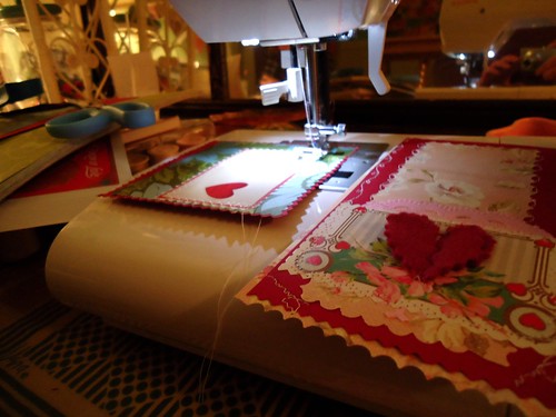 sewing paper