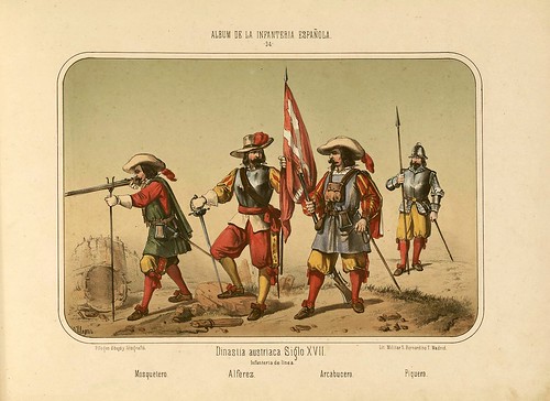 007- Álbum de la Infantería Española..-1861- conde de Clonard