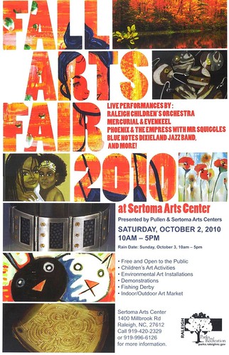 Fall Arts Fair 2010 (poster)