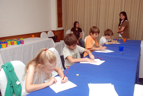 caricature workshop for The British Club - 29