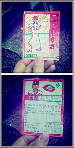 mike's baseball card 