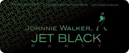 Johnnie Walker Jet Black Invite