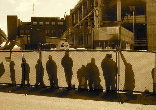 Construction workers, Seattle