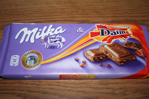 2010-09-17 - Shanghai - Junk Food - 03 - Milka Daim chocolate