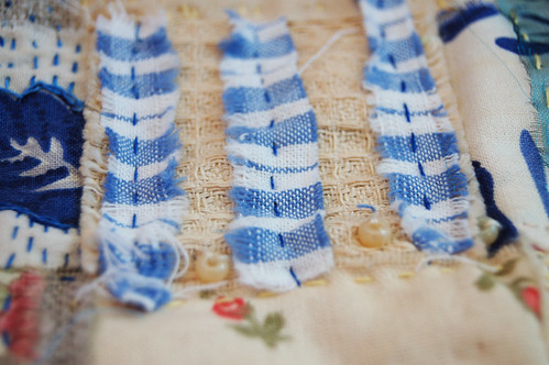 Rows of cloth
