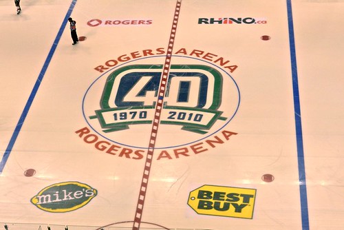 Canucks 40th - Rogers Arena