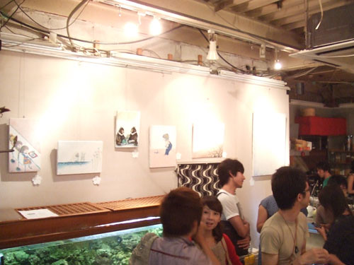 『夢のあと(after the dream)』chiyo exhibition party!