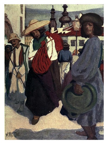 009-Campesinos regresando del mercado de la mañana en Kolozxvár Transilvania-Hungary and the Hungarians 1908- Bovill W.B Forster