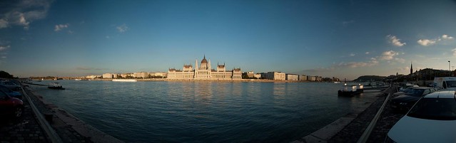 Budapest downtown panorama