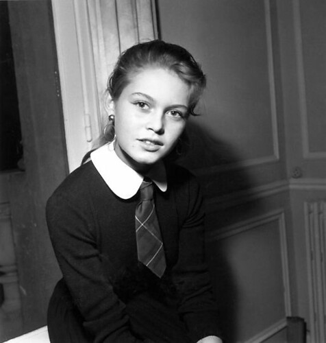 A Very Young Brigitte Bardot by John McNab