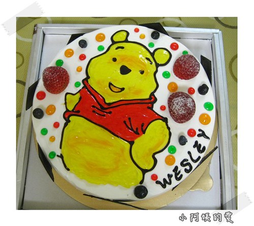 101002-維尼小熊造型蛋糕