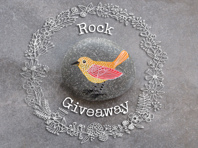 Rock giveaway