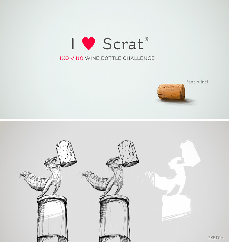 making of - i love scrat and wine