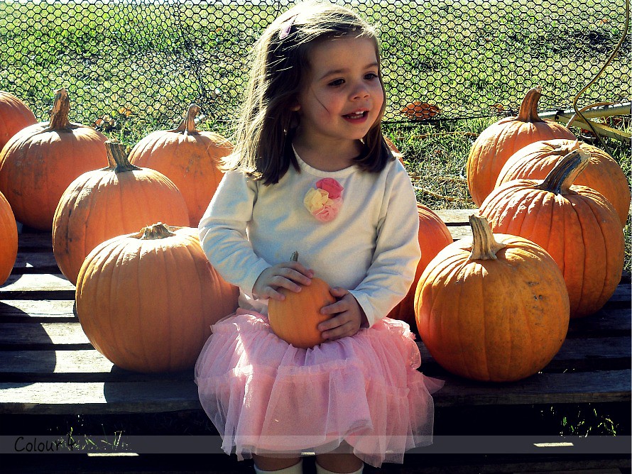 Leah and Pumpkins