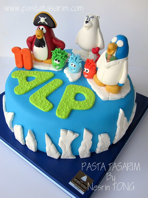 CLUP PENGUIN CAKE - ALP'S BIRTHDAY