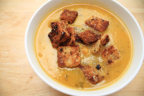 Soup with croutons take 2
