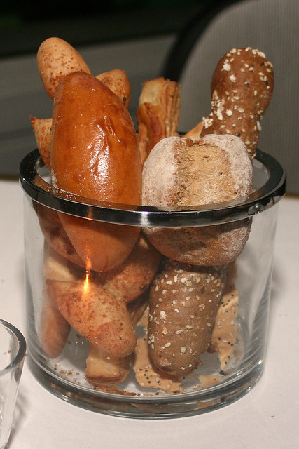 The magnificent glass jar of artisan breads!