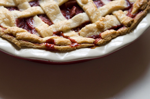 Tillie's Pie Crust + Strawberry Rhubarb Pie