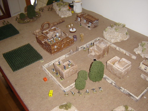 The Soviets move into the village