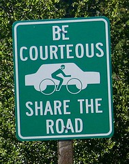 Be Courteous Share the Road