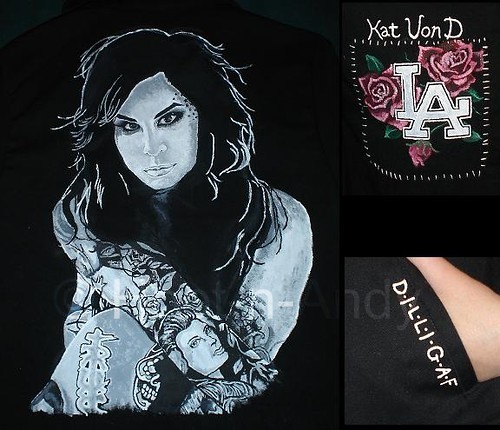 Kat Von D jacket handpainted by me Recent Updated 3 years ago Created 