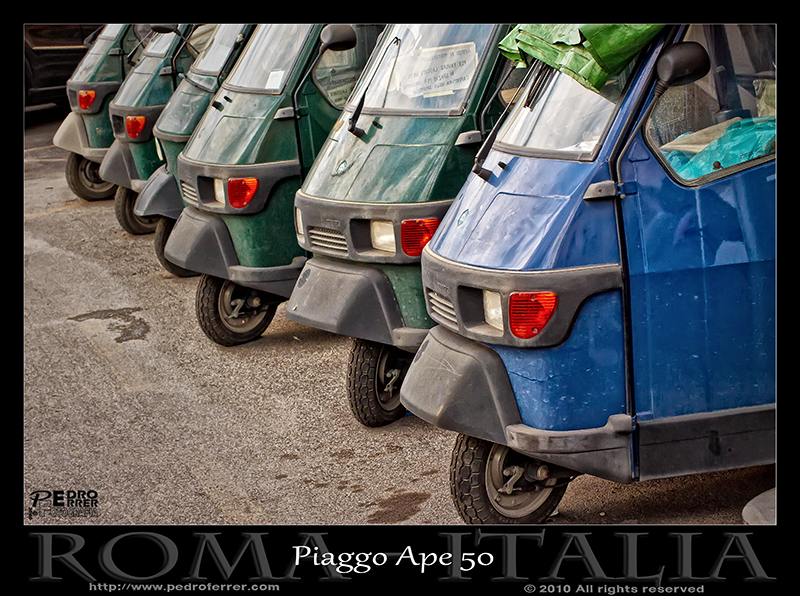 Roma - Piaggo APE 50 furgón