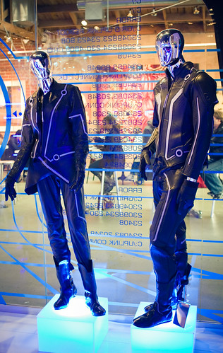 Tron leather jacket and pants