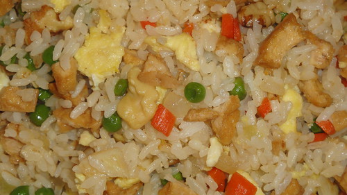 Vegetarian fried rice 素炒飯