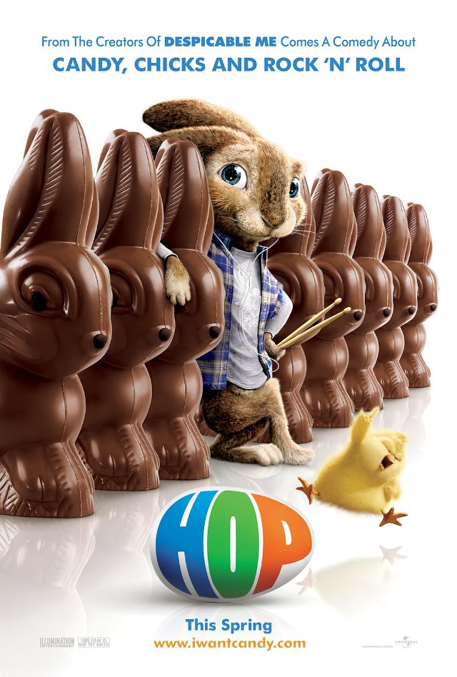 Hop poster conejo de Pascua