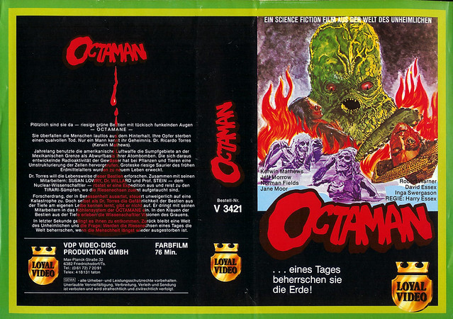 Octaman (VHS Box Art)