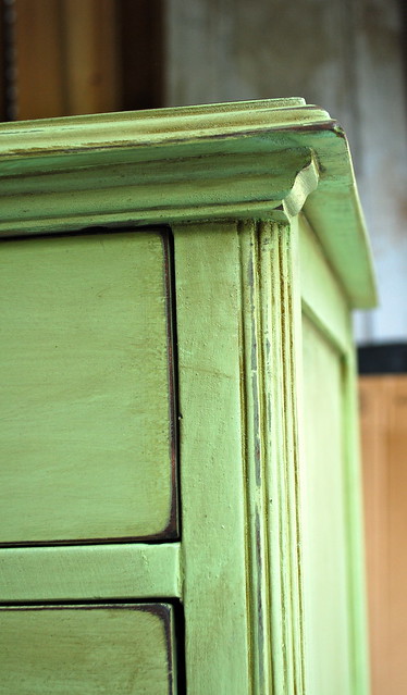 green glazed dresser