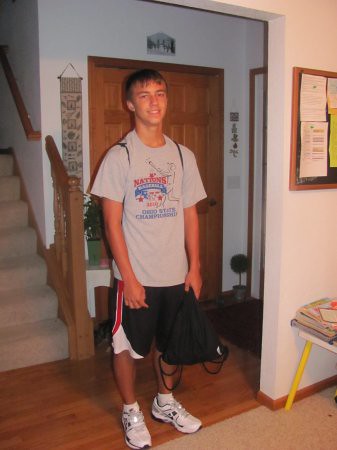 Andrew's First Day of High School