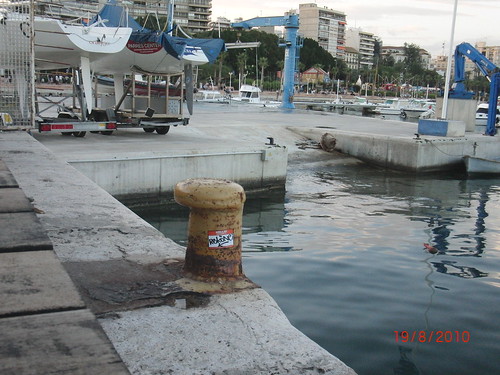 Summer: Alacant's port