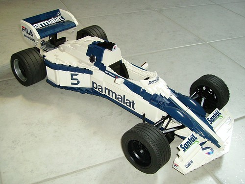 A Brabham BT52 Bernie Ecclestone-t és Nelson Piquet-t is második világbajnoki címéhez segítette 1983-ban - Fotó: kockagyar.blog.hu
