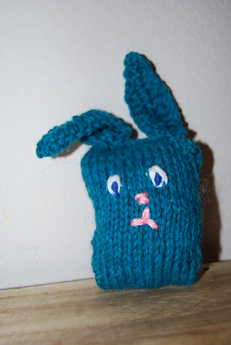 Knitting Practice Bunny