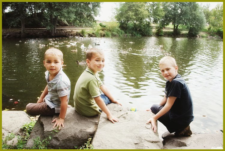Boys on the Lake