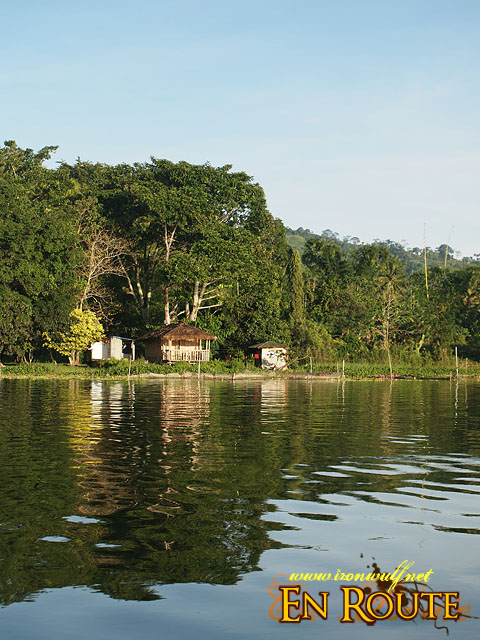 A house by the lake at Lake Sebu