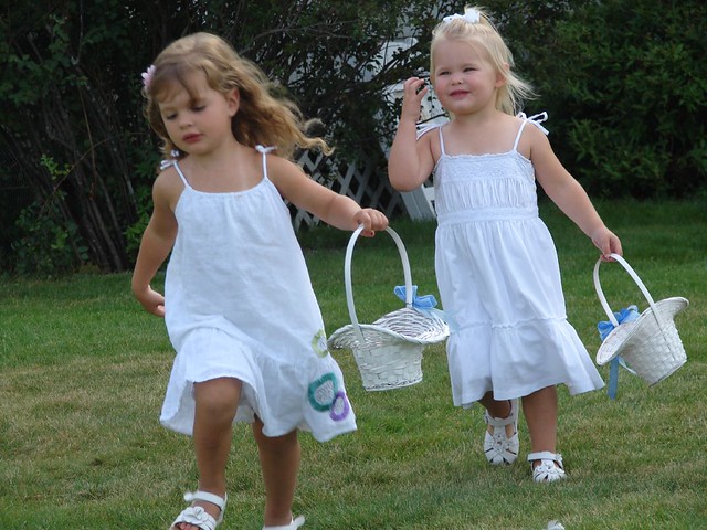 Taylor and Karley, flower girls by jenpilot