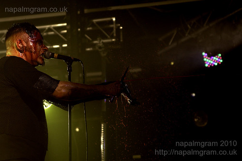 Agonoize performing at Infest 2010