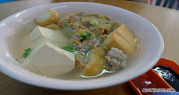 Yong Dou Foo soup to share