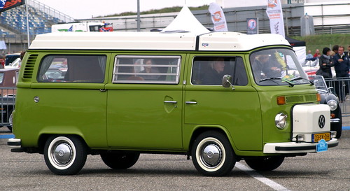 VW T2 bus Westfalia Camper RV Nationaal Oldtimer Festival 2010 