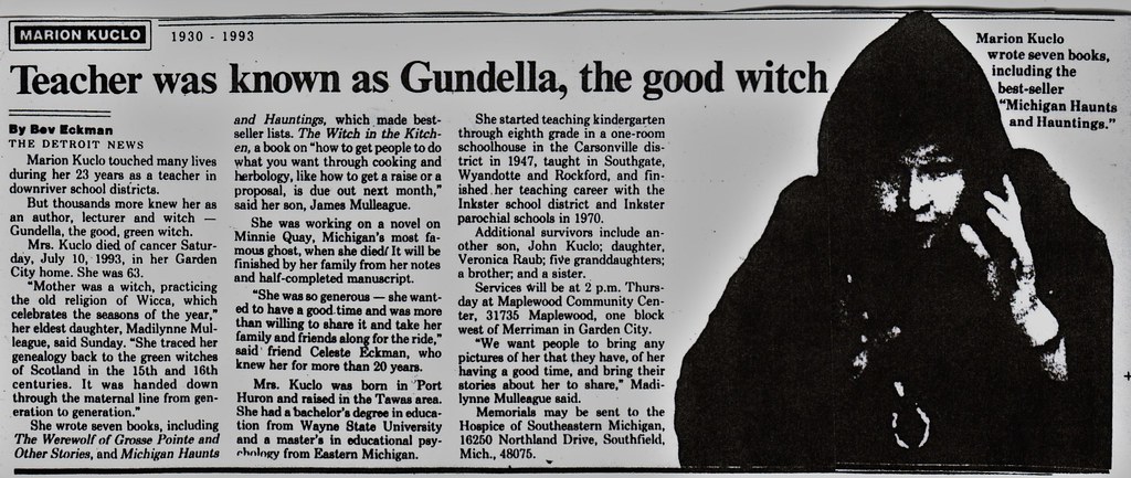 Gundella Obituary